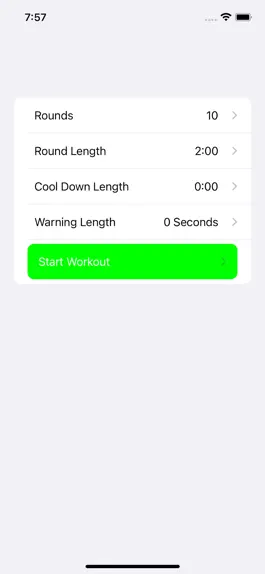 Game screenshot Simple Interval Training Timer mod apk