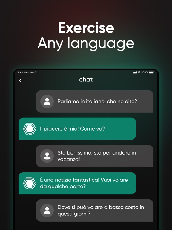 AI Chat Bot & Virtual Writer iPad screenshot 6 - Productivity app