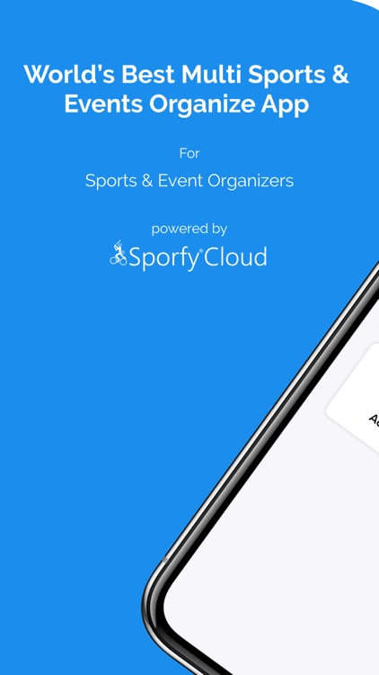 Sporfy Organize