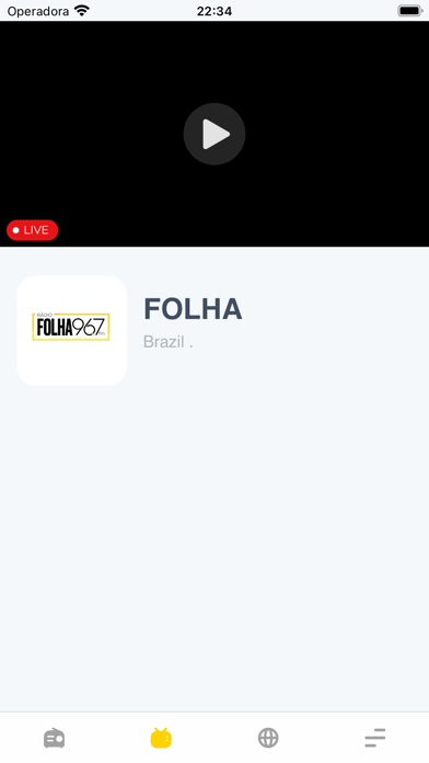 Rádio Folha 96,7 FM Screenshot