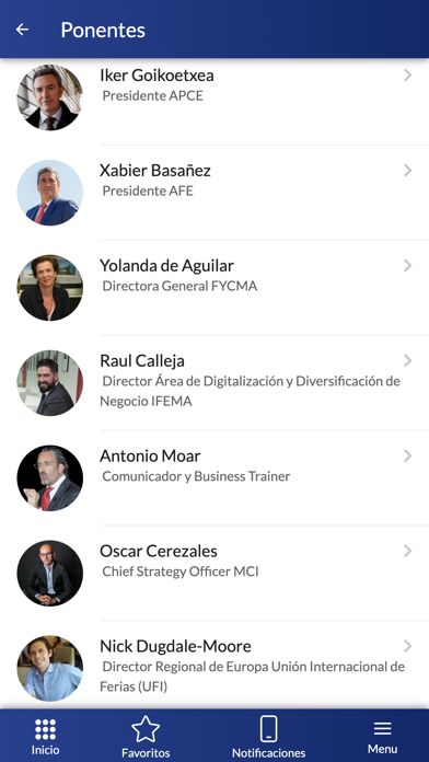Congreso AFE-APCE Screenshot