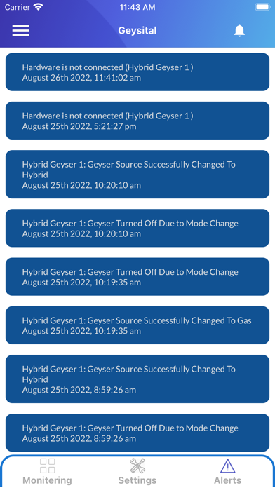 Geysital Screenshot