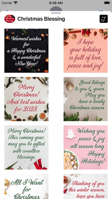 Screenshot #3 pour Christmas Blessings