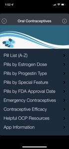 Oral Contraceptives screenshot #4 for iPhone