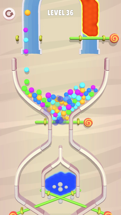 Garden balls: Maze game Screenshot