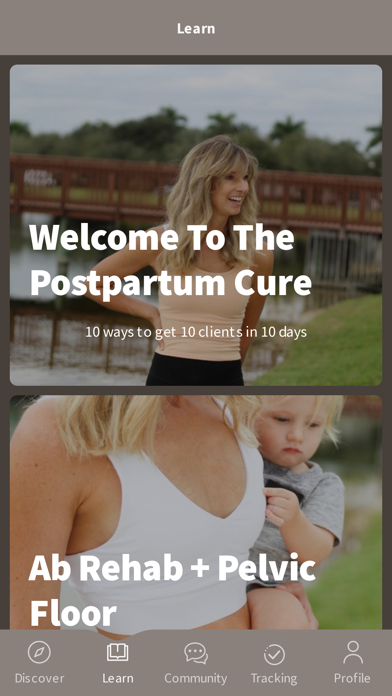 The Postpartum Cure Plan Screenshot