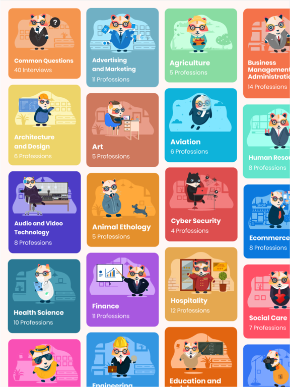 Huru - Job Interview Prep iPad screenshot 6 - Productivity app