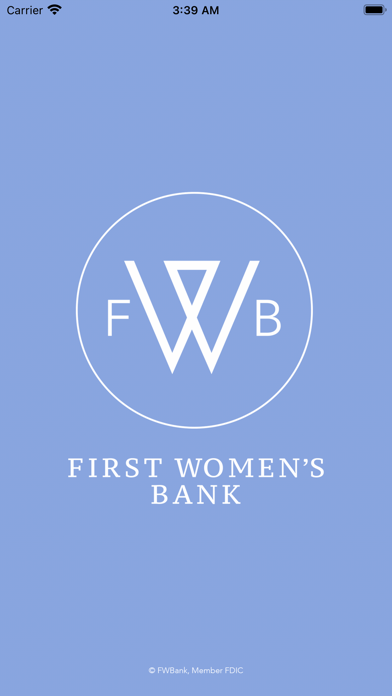 First Women’s Bank - Personal Screenshot