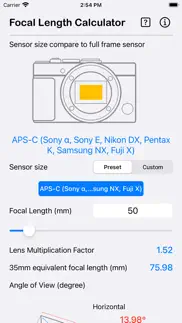 How to cancel & delete focal length calculator 3