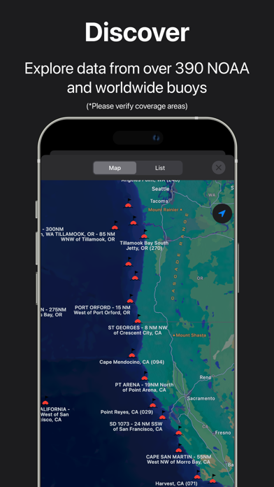 Surf Report Buoys by Buoywatch Screenshot