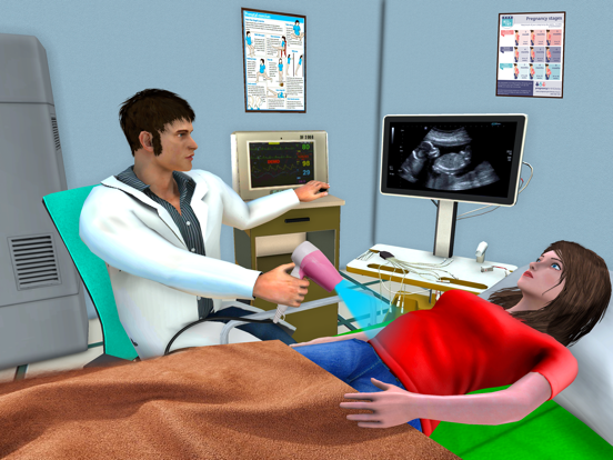 Pregnant Mommy Family Games iPad screenshot 4 - Games app