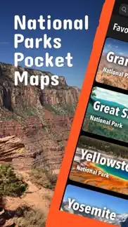 national parks pocket maps iphone screenshot 1