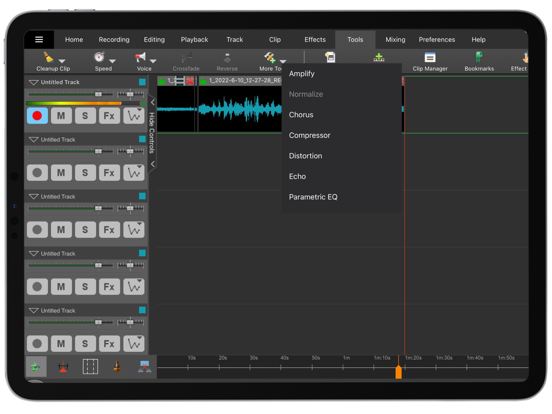 Screenshot #5 pour MixPad Master's Edition 2022
