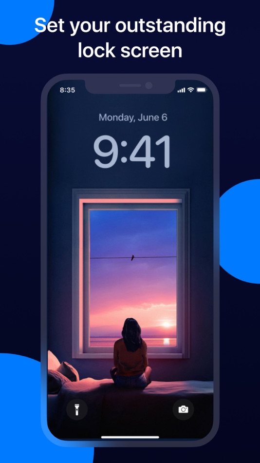 #5. Lock Screen: Widgets & Walls (iOS) By: VIIONR INFOTECH PRIVATE LIMITED