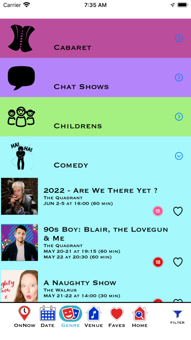 Laughing Horse Brighton Fringe Screenshot