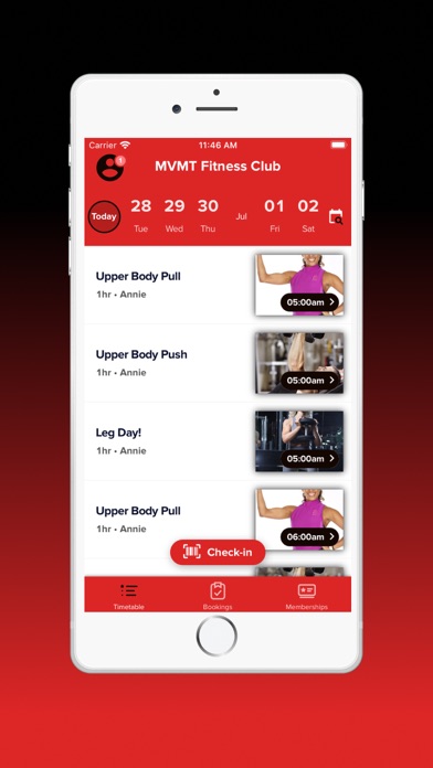 MVMT Fitness Club Screenshot