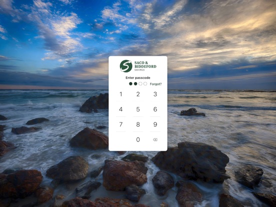 Saco & Biddeford Savings iPad screenshot 2 - Finance app