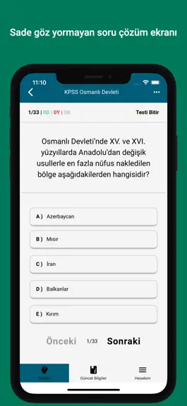 Game screenshot Kpss 2022 Deneme Sınavları Çöz apk