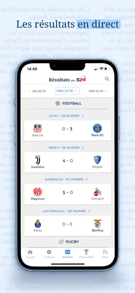 Game screenshot Le Figaro Sport: info résultat hack