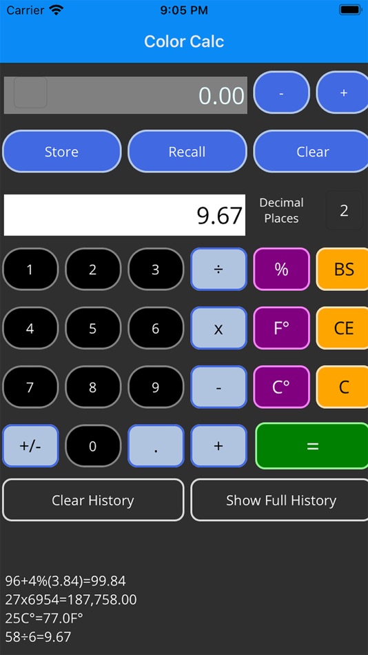 #1. Color Calc+ (iOS) 由: Jerry Watson