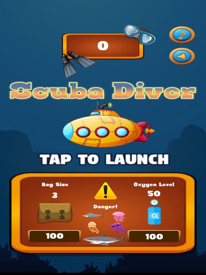 Scuba Diver Underwater