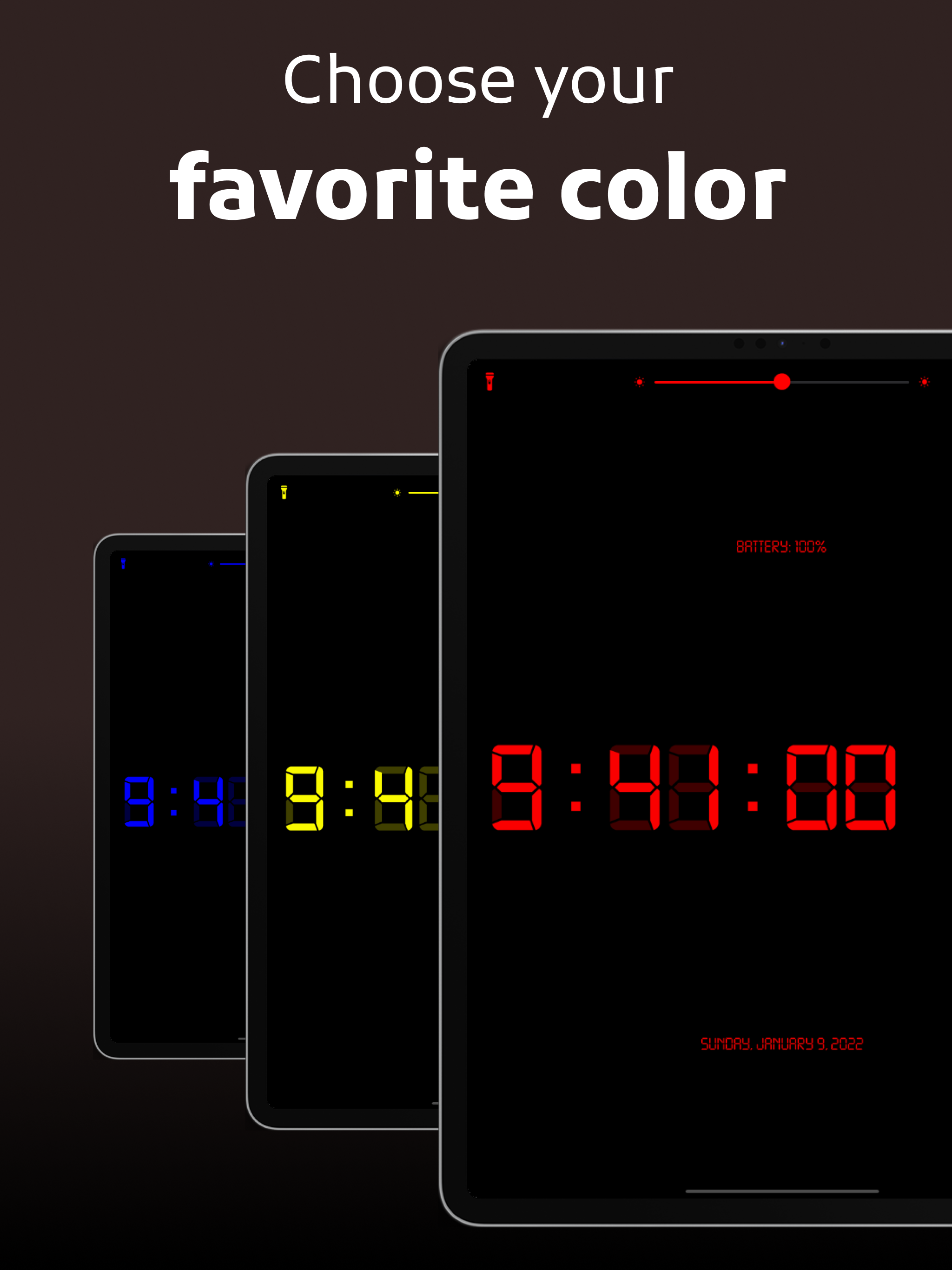 Digital Clock: Night Stand-by screenshot 11