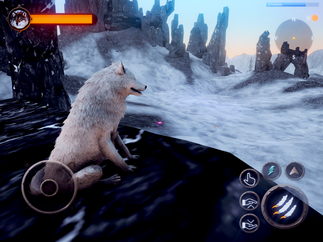 Wild Wolf Animals Simulator 3d Screenshot