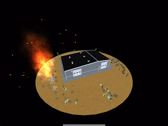 NFPA Wildfire Risk Simulator iPad screenshot