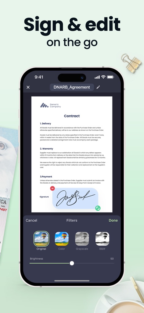 Scan Hero: PDF Scanner - Effortless Document Management