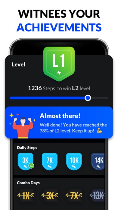 Pedometer & Step Counter Screenshot