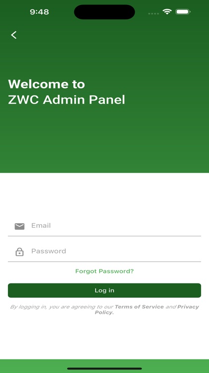 Zero Waste Admin App
