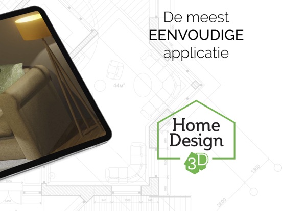 Home Design 3D - GOLD EDITION iPad app afbeelding 2