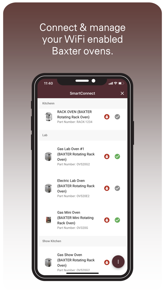 #2. BAXTER SmartConnect (iOS) 由: ITW Food Equipment Group