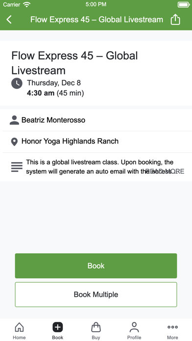 Honor Yoga Screenshot