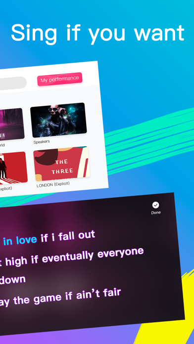 Karaoke singing apps - Ykara Screenshot