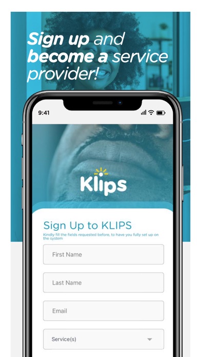 Klips Provider Screenshot