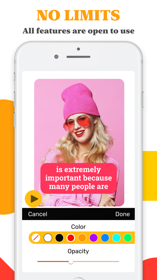 #2. Captions For Videos by Capty (iOS) 由: UNIQO LP