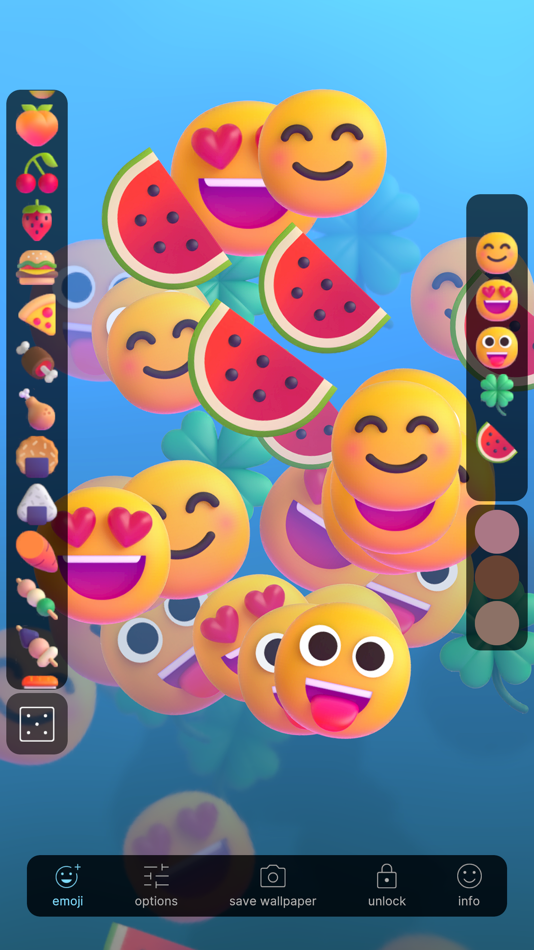 #2. MOJI MOJI : Wallpaper Maker (iOS) 由: Piotr Wysok