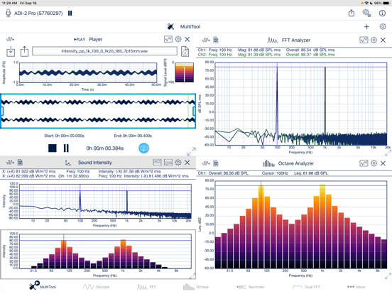 SignalScope X iPad app afbeelding 7