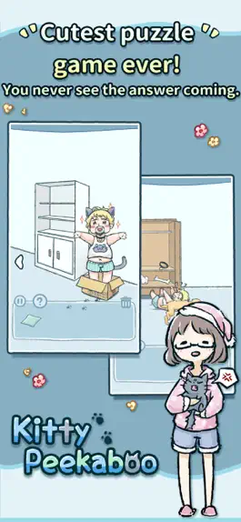 Game screenshot Kitty Peekaboo apk