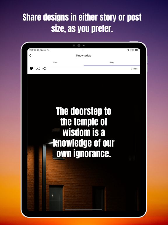 Screenshot #6 pour Brilliant Post Story Quotes