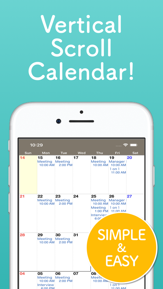 #1. Monthly Calendar Moca (iOS) 게시자: aill, k.k. (JP)