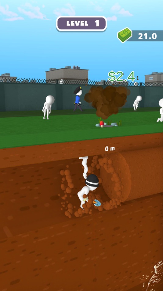 #2. Dig & Escape (iOS) 由: 3A YAPIM VE YAZILIM DANISMANLIK LIMITED SIRKETI