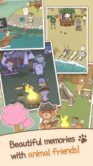 Animal Camping: Idle Camp screenshot 4