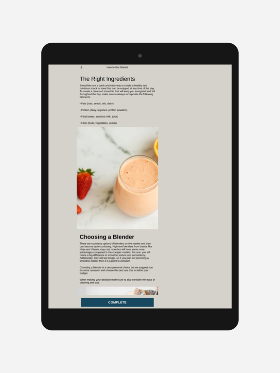 Sisterhood of Movement iPad screenshot 3 - Health & Fitness app