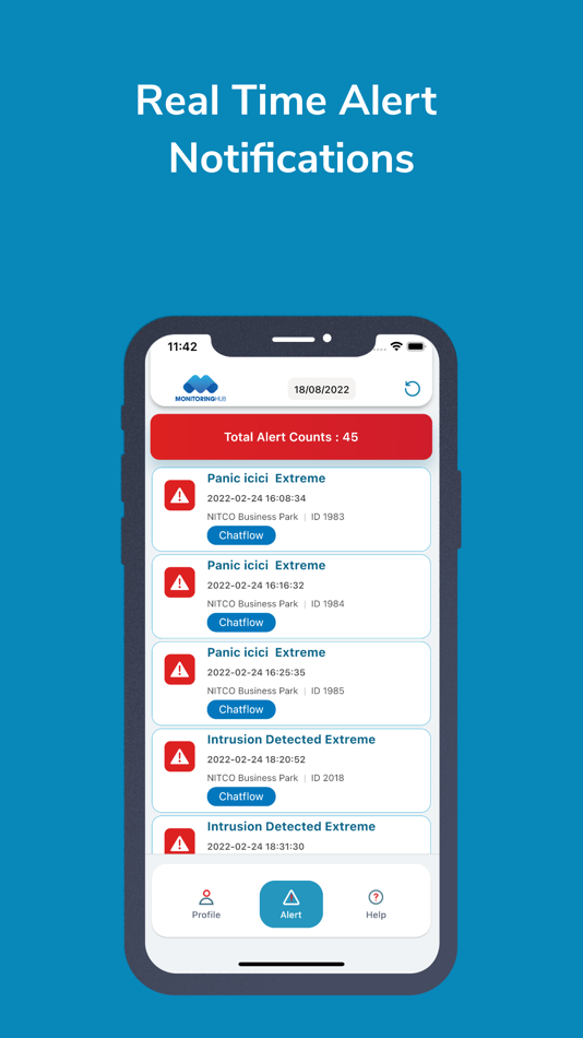 #1. Monitoringhub Field Responder (iOS) 由: INTELLVE SOLUTIONS PRIVATE LIMITED