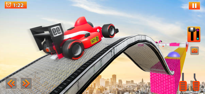 Sonic Car Stunt 3D racing game