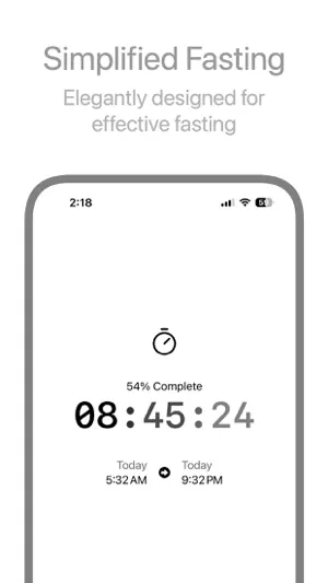 Marble: Intermittent Fasting screenshot 1