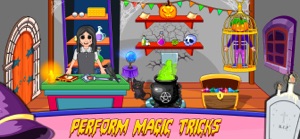 Pretend Halloween Ghost House screenshot #4 for iPhone