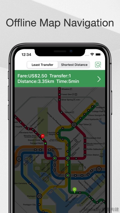Washington DC Metro Guide Screenshot 1 - AppWisp.com Washington DC Metro Guide Screenshot 1 - AppWisp.com